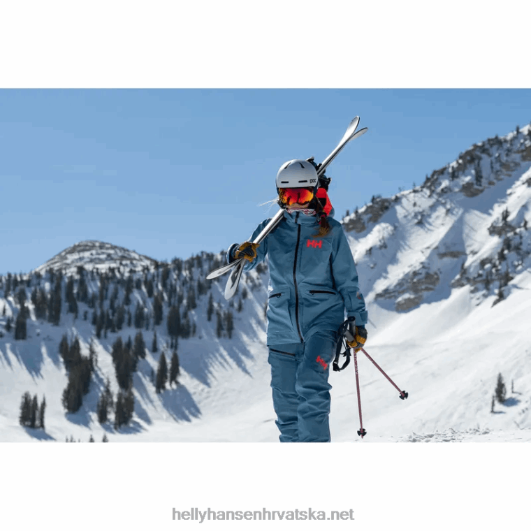 J0HV2653 ženska skijaška jakna powderqueen infinity žene Helly-Hansen najtamniji spr