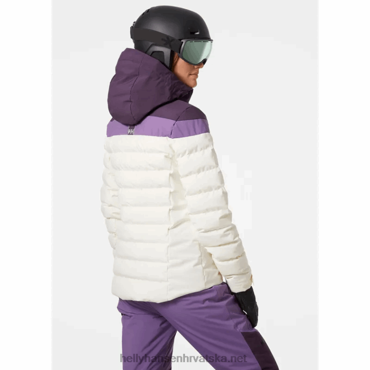 J0HV2664 ženska imperial puffy skijaška jakna žene Helly-Hansen crna/mornarska