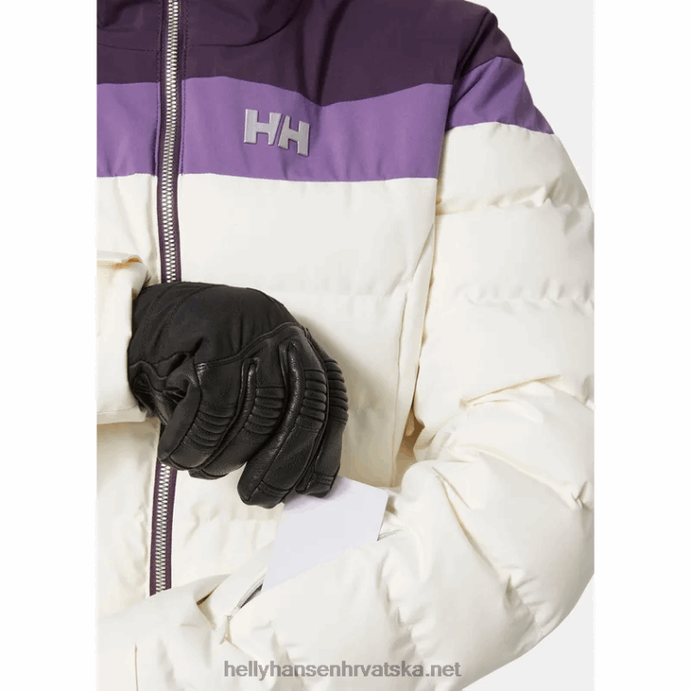 J0HV2664 ženska imperial puffy skijaška jakna žene Helly-Hansen crna/mornarska