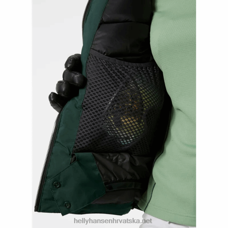 J0HV2672 ženska valdisere pufnasta skijaška jakna žene Helly-Hansen snijeg/mornarica