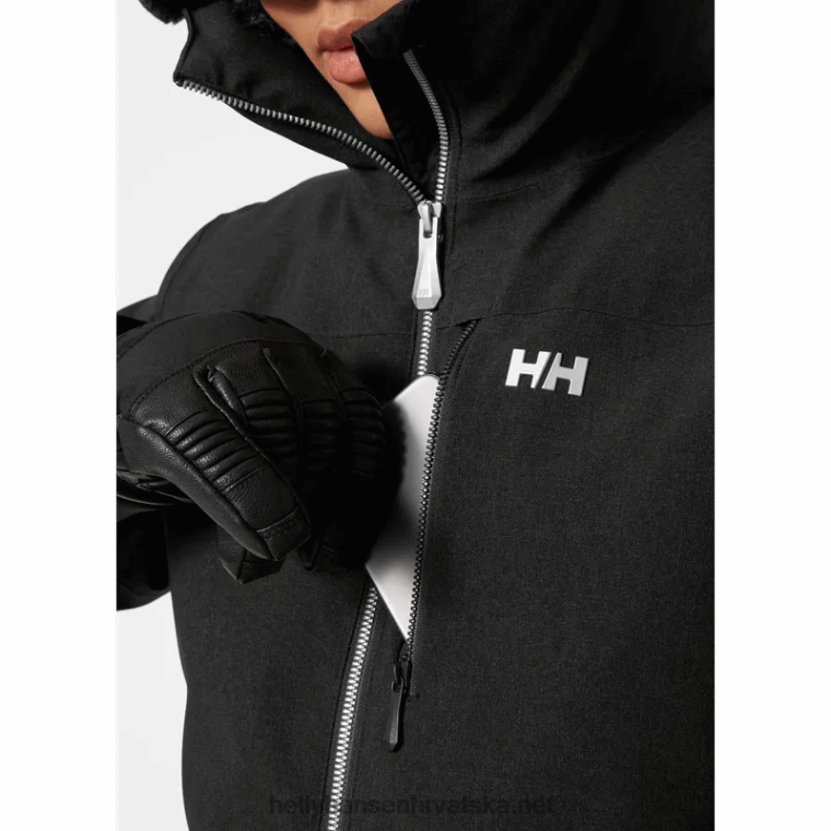 J0HV2673 ženska valdisere pufnasta skijaška jakna žene Helly-Hansen najtamniji spr