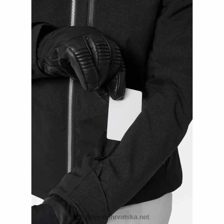 J0HV2673 ženska valdisere pufnasta skijaška jakna žene Helly-Hansen najtamniji spr