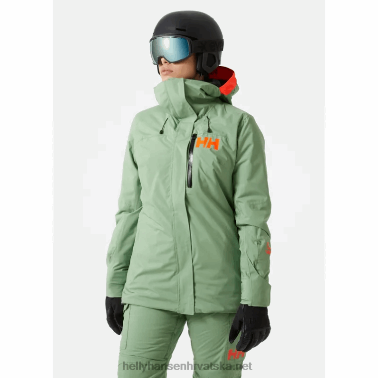J0HV2795 ženska skijaška jakna powshot žene Helly-Hansen crno