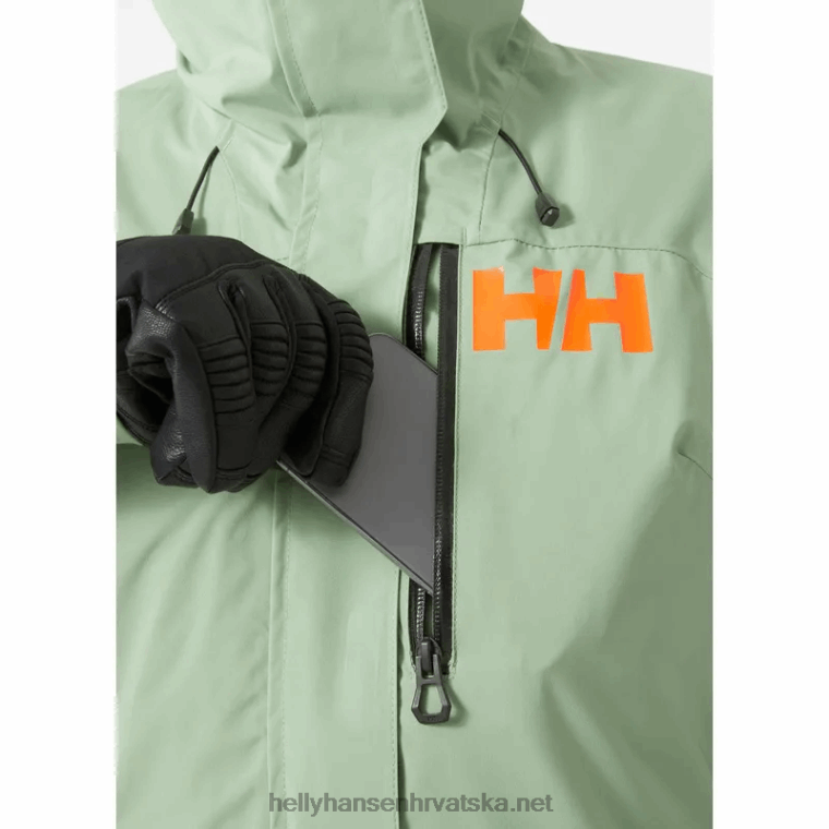 J0HV2795 ženska skijaška jakna powshot žene Helly-Hansen crno