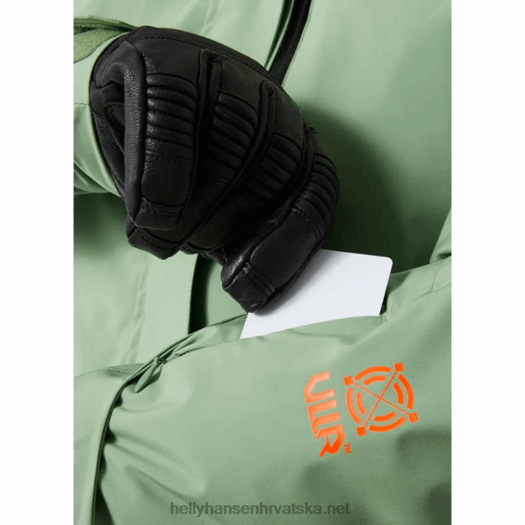 J0HV2795 ženska skijaška jakna powshot žene Helly-Hansen crno