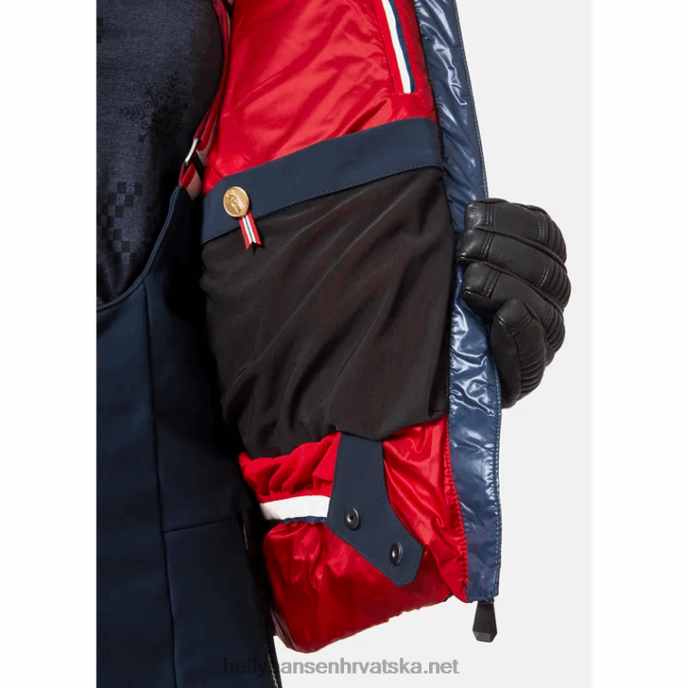 J0HV2798 ženska courchevel puf jakna žene Helly-Hansen crno