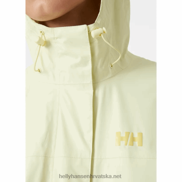 J0HV1401 ženska jakna od školjki u stilu loke žene Helly-Hansen mornarica