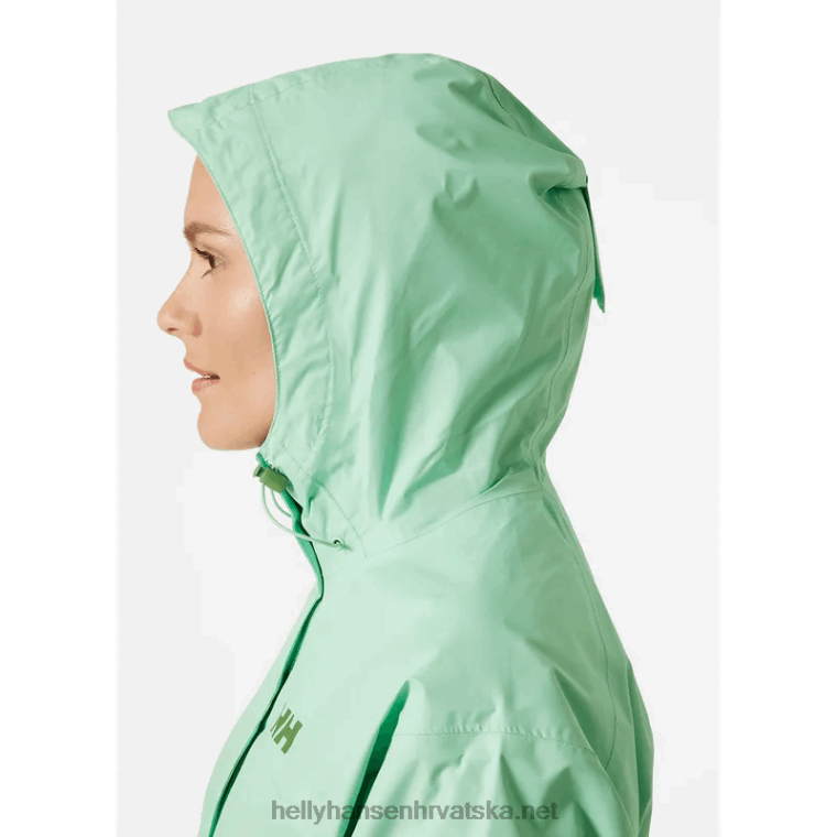 J0HV1404 ženska jakna od školjki u stilu loke žene Helly-Hansen terakota