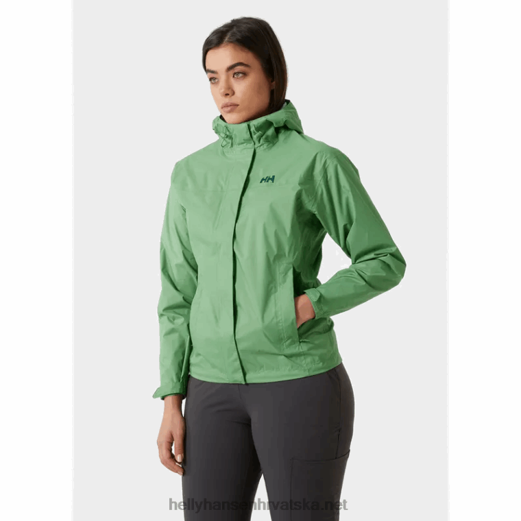 J0HV1406 ženska jakna od školjki u stilu loke žene Helly-Hansen skagen plava