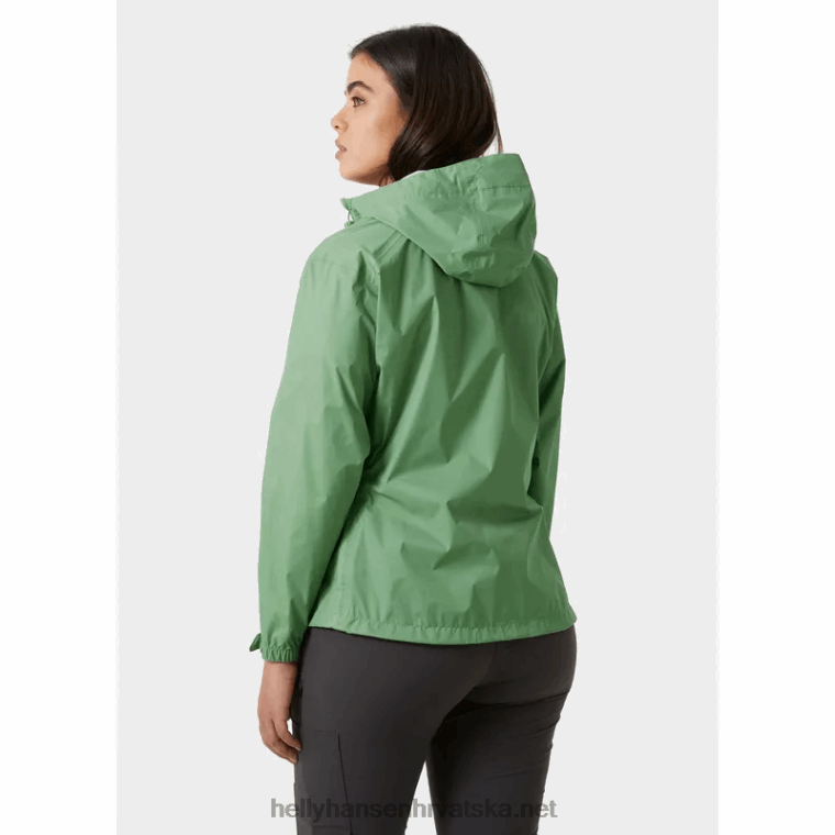 J0HV1406 ženska jakna od školjki u stilu loke žene Helly-Hansen skagen plava