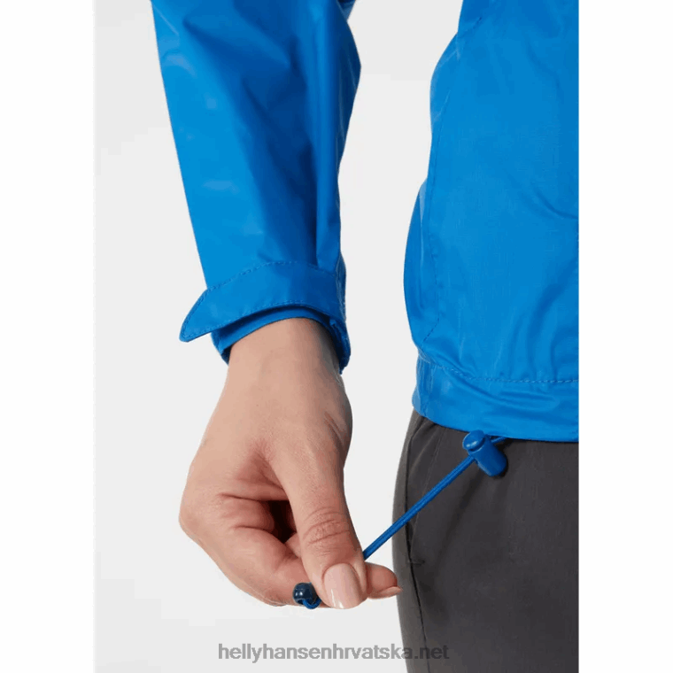 J0HV1408 ženska jakna od školjki u stilu loke žene Helly-Hansen azurit