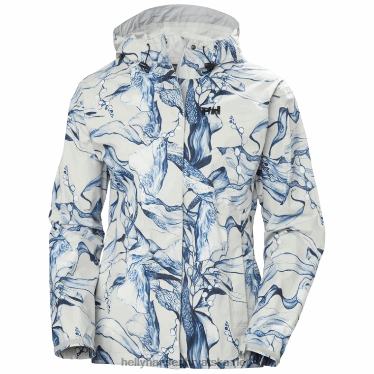 J0HV1409 ženska jakna od školjki u stilu loke žene Helly-Hansen duboki fjord