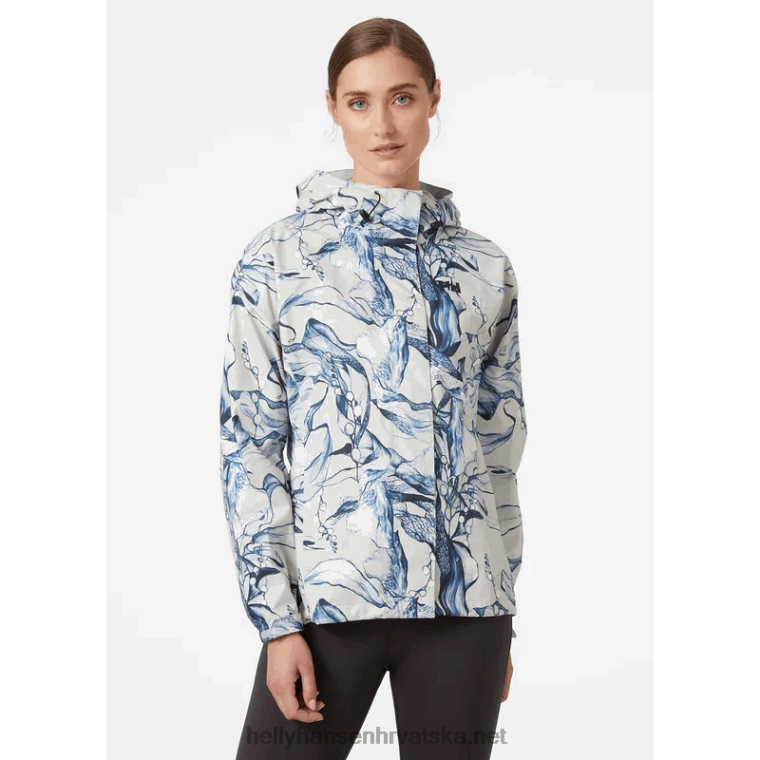 J0HV1409 ženska jakna od školjki u stilu loke žene Helly-Hansen duboki fjord