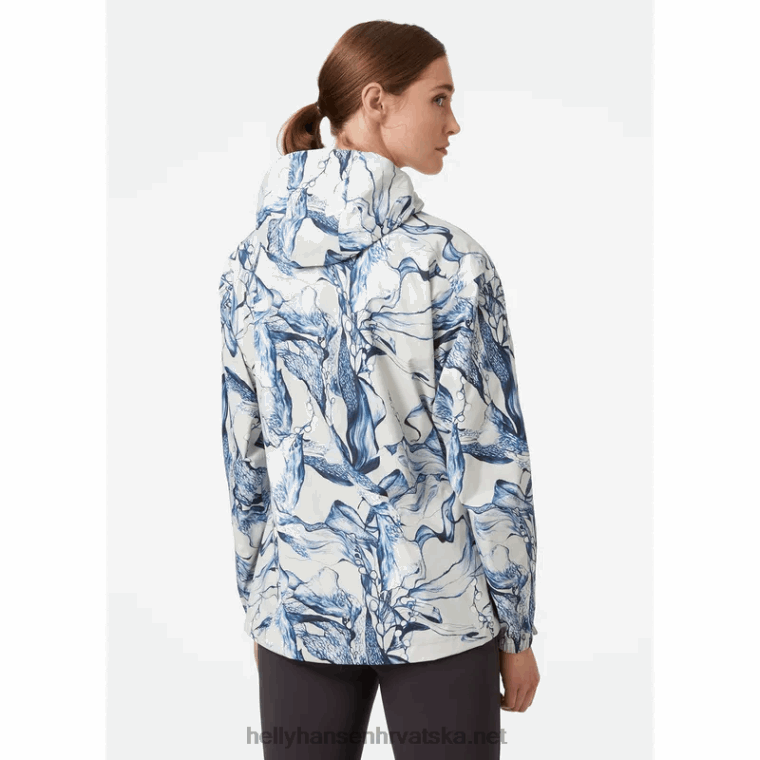 J0HV1409 ženska jakna od školjki u stilu loke žene Helly-Hansen duboki fjord