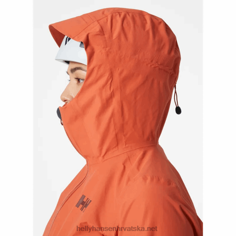 J0HV1413 ženska blaze troslojna školjkasta jakna žene Helly-Hansen azurit