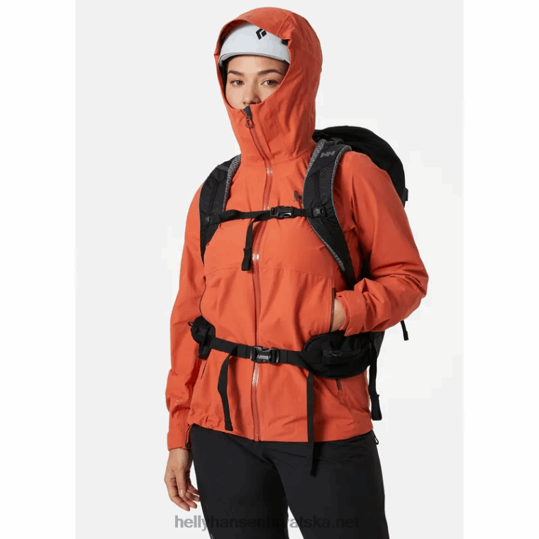 J0HV1413 ženska blaze troslojna školjkasta jakna žene Helly-Hansen azurit