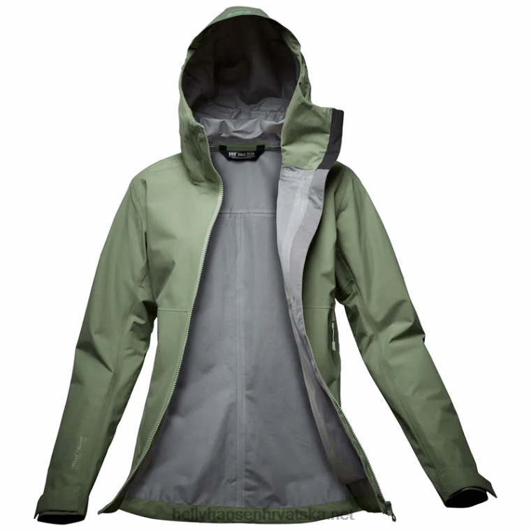 J0HV1414 ženska blaze troslojna školjkasta jakna žene Helly-Hansen terakota