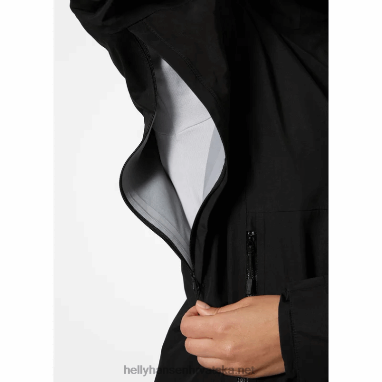 J0HV1416 ženska blaze troslojna školjkasta jakna žene Helly-Hansen azurit