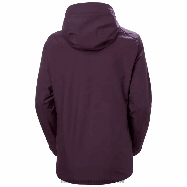 J0HV1433 ženska jakna od školjki banff žene Helly-Hansen terakota