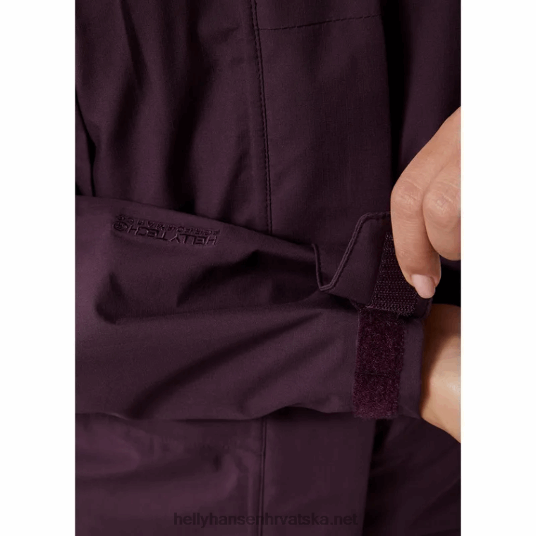 J0HV1433 ženska jakna od školjki banff žene Helly-Hansen terakota