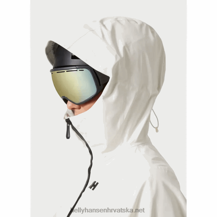 J0HV1439 ženska motionista 3-slojna skijaška jakna od školjke žene Helly-Hansen crno