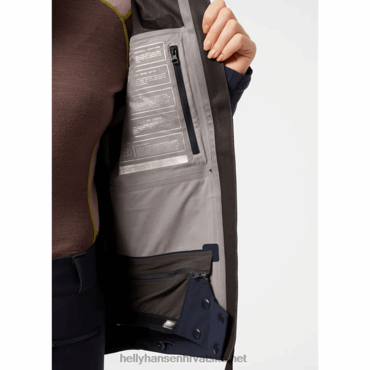 J0HV1440 ženska motionista 3-slojna skijaška jakna od školjke žene Helly-Hansen snijeg