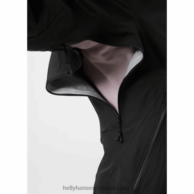 J0HV1442 ženska troslojna školjkasta jakna Odin Mountain Infinity žene Helly-Hansen duboki fjord