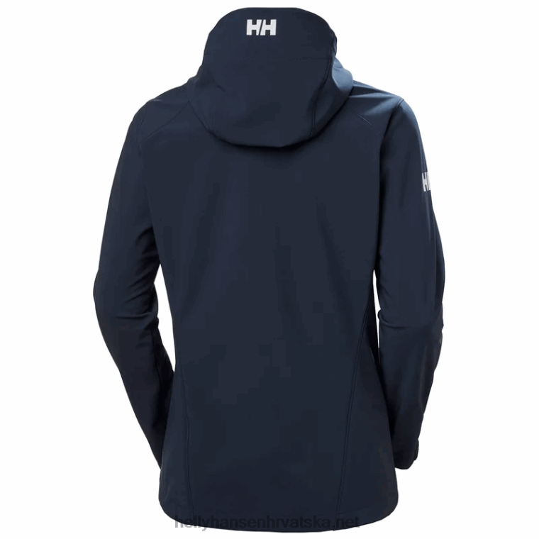 J0HV1446 ženska paramount softshell jakna s kapuljačom žene Helly-Hansen crno