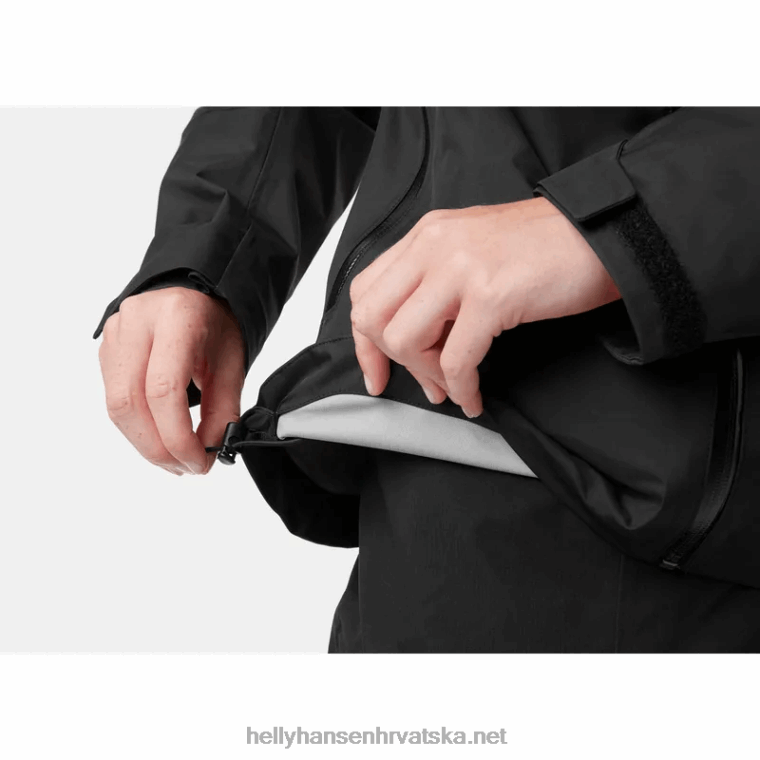 J0HV1449 ženska verglas 3-slojna školjkasta jakna žene Helly-Hansen lav zeleno