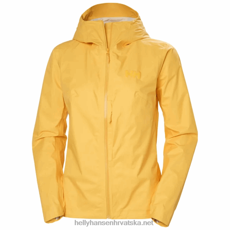 J0HV1450 ženska verglas jakna od mikro školjki žene Helly-Hansen crno