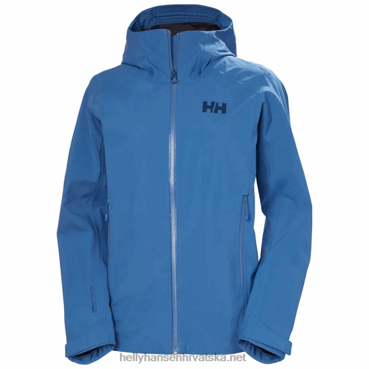 J0HV1460 ženska verglas dvoslojna ripstop školjkasta jakna žene Helly-Hansen žad