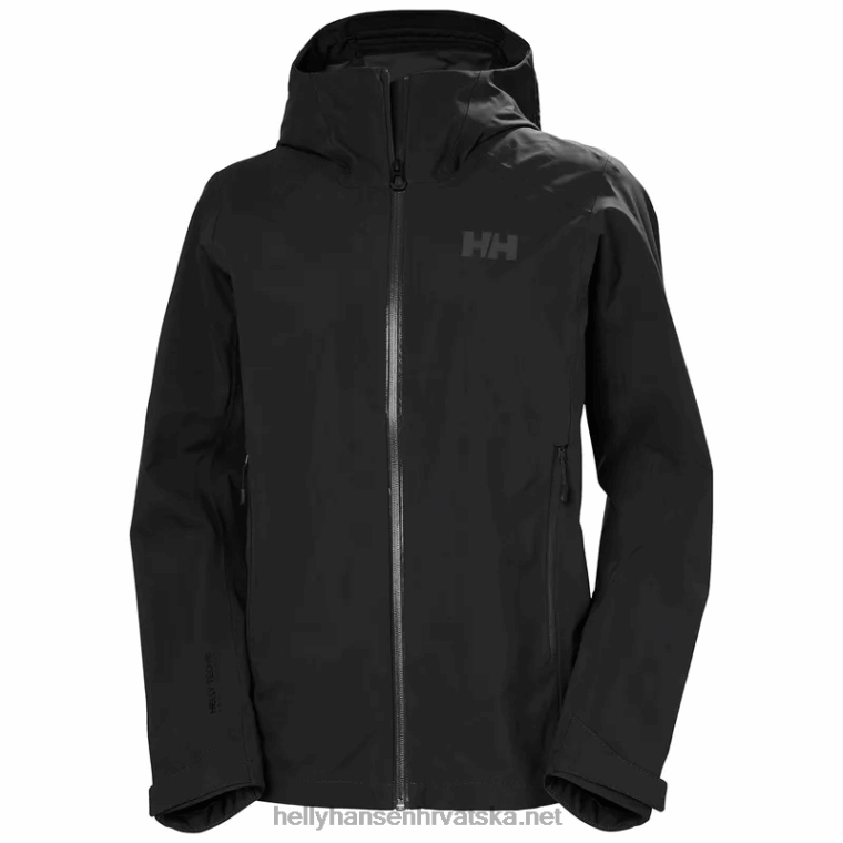 J0HV1461 ženska verglas dvoslojna ripstop školjkasta jakna žene Helly-Hansen azurit