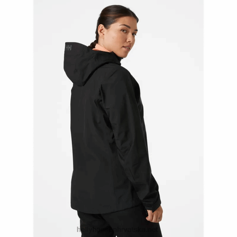 J0HV1461 ženska verglas dvoslojna ripstop školjkasta jakna žene Helly-Hansen azurit