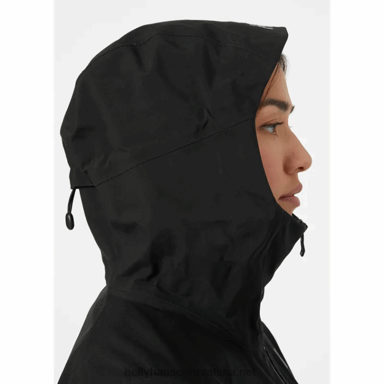 J0HV1461 ženska verglas dvoslojna ripstop školjkasta jakna žene Helly-Hansen azurit