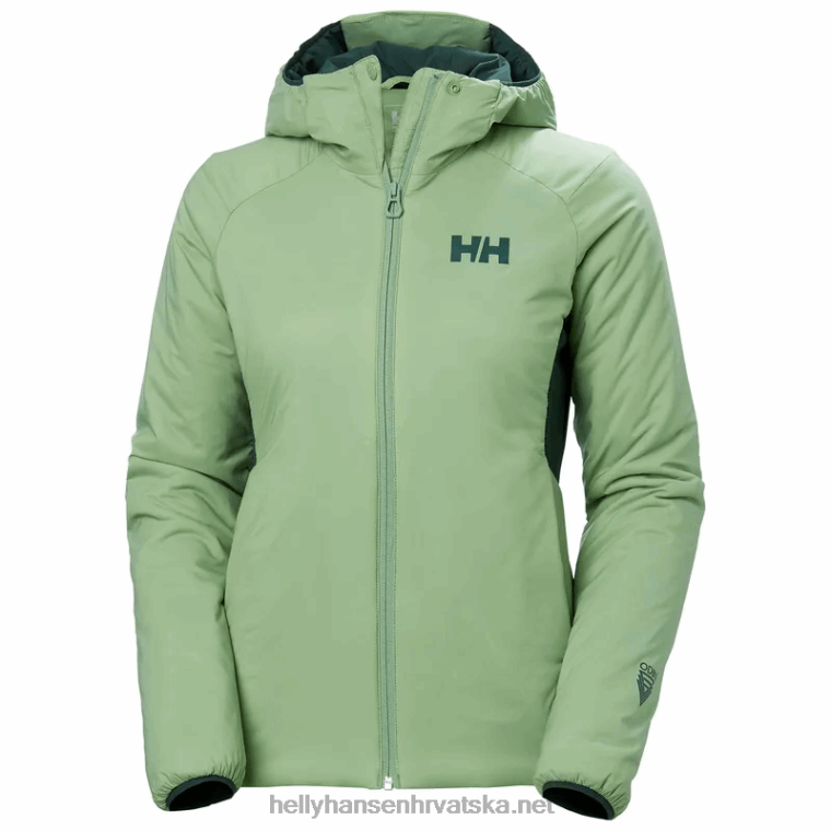 J0HV1465 ženski odin rastezljivi izolator s kapuljačom žene Helly-Hansen ocean