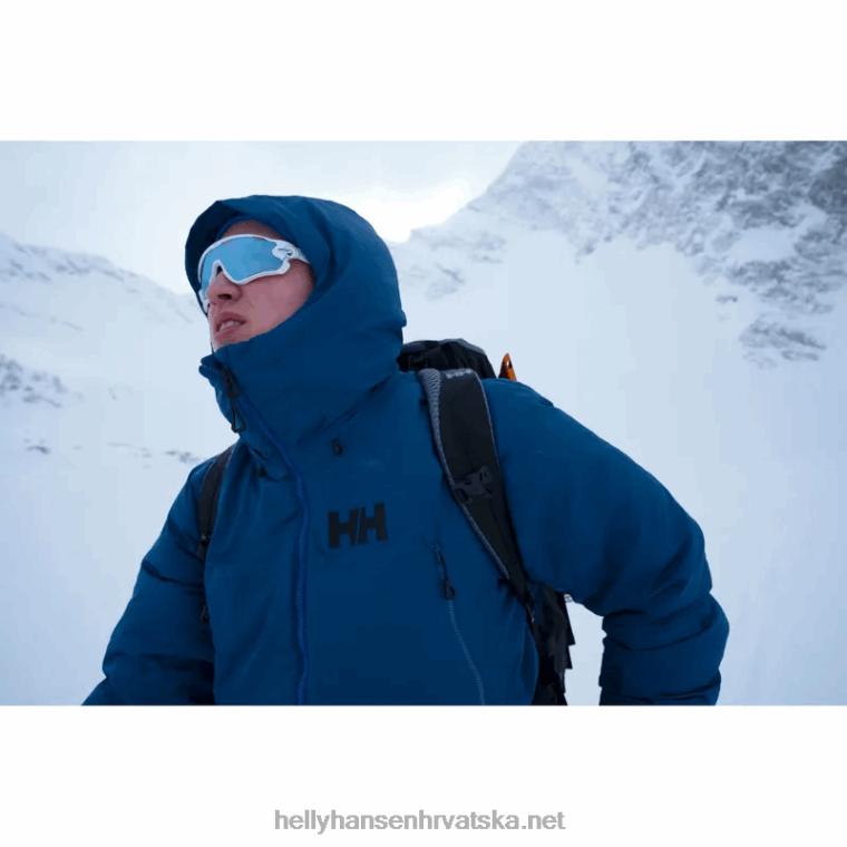 J0HV1467 ženska lifa pro belay izolirana jakna žene Helly-Hansen crno