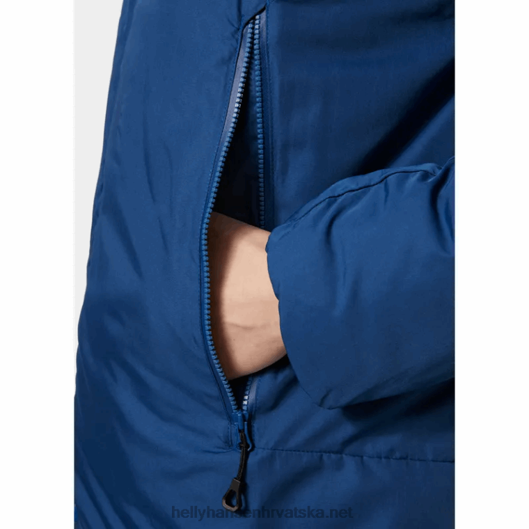 J0HV1467 ženska lifa pro belay izolirana jakna žene Helly-Hansen crno