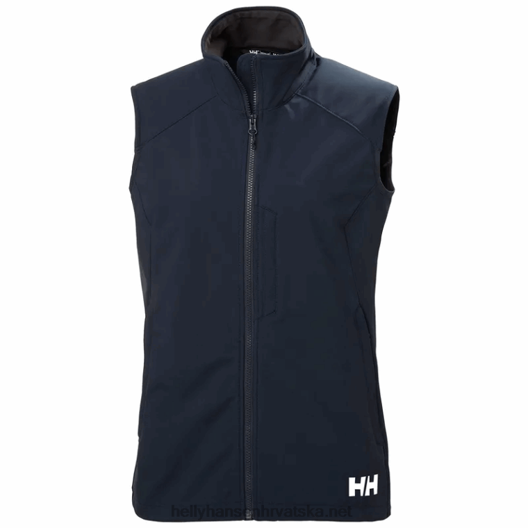 J0HV1479 ženski paramount softshell prsluk žene Helly-Hansen crno