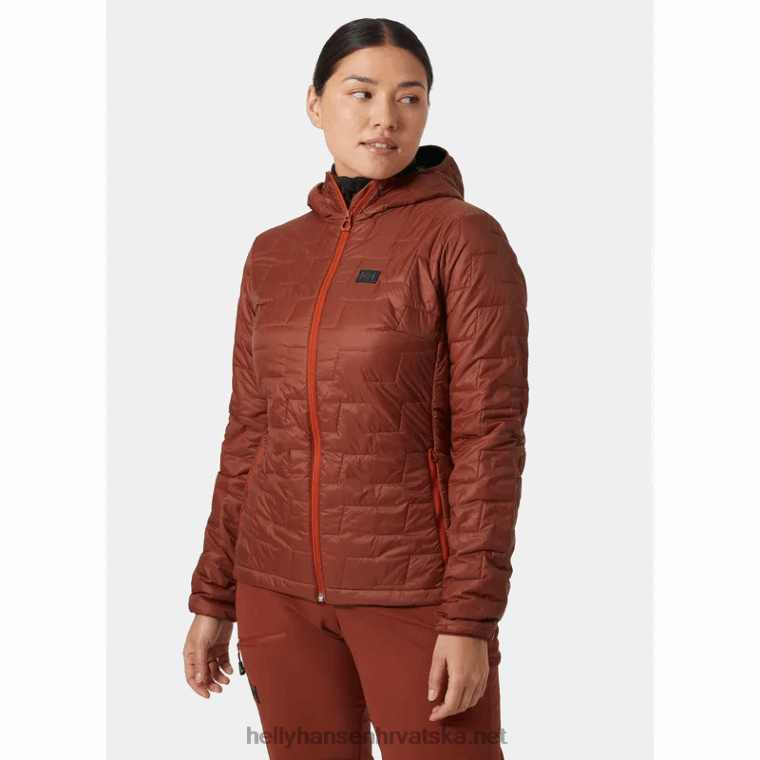 J0HV1480 ženska izolacijska jakna lifaloft s kapuljačom žene Helly-Hansen mornarica