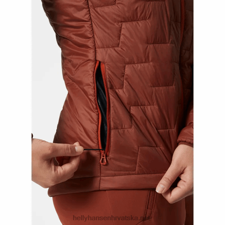 J0HV1480 ženska izolacijska jakna lifaloft s kapuljačom žene Helly-Hansen mornarica