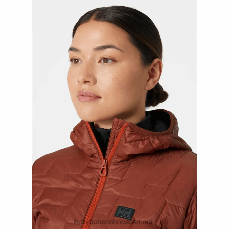 J0HV1480 ženska izolacijska jakna lifaloft s kapuljačom žene Helly-Hansen mornarica