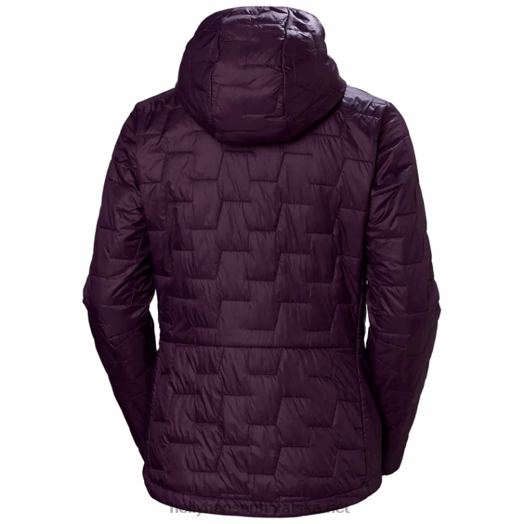 J0HV1481 ženska izolacijska jakna lifaloft s kapuljačom žene Helly-Hansen željezni oksid