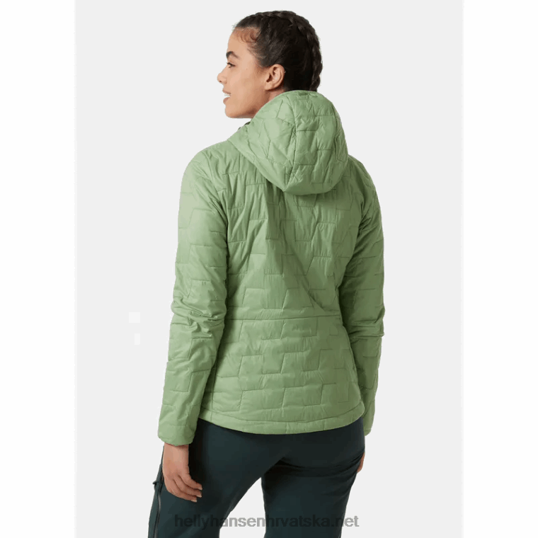 J0HV1482 ženska izolacijska jakna lifaloft s kapuljačom žene Helly-Hansen ametist