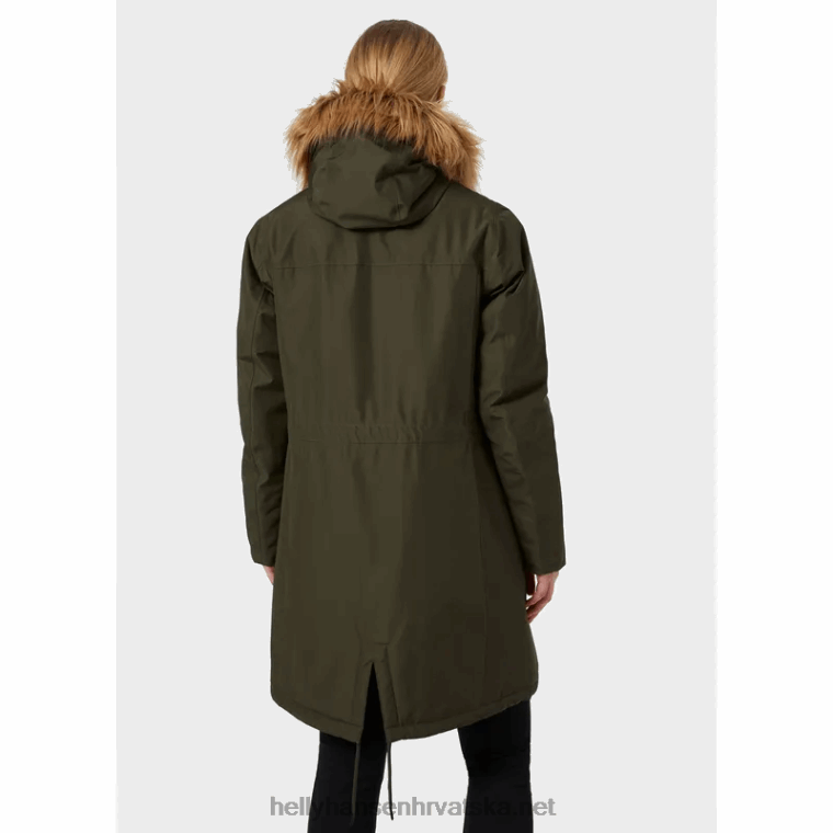 J0HV1629 ženska Mayen vodootporna parka žene Helly-Hansen mornarica