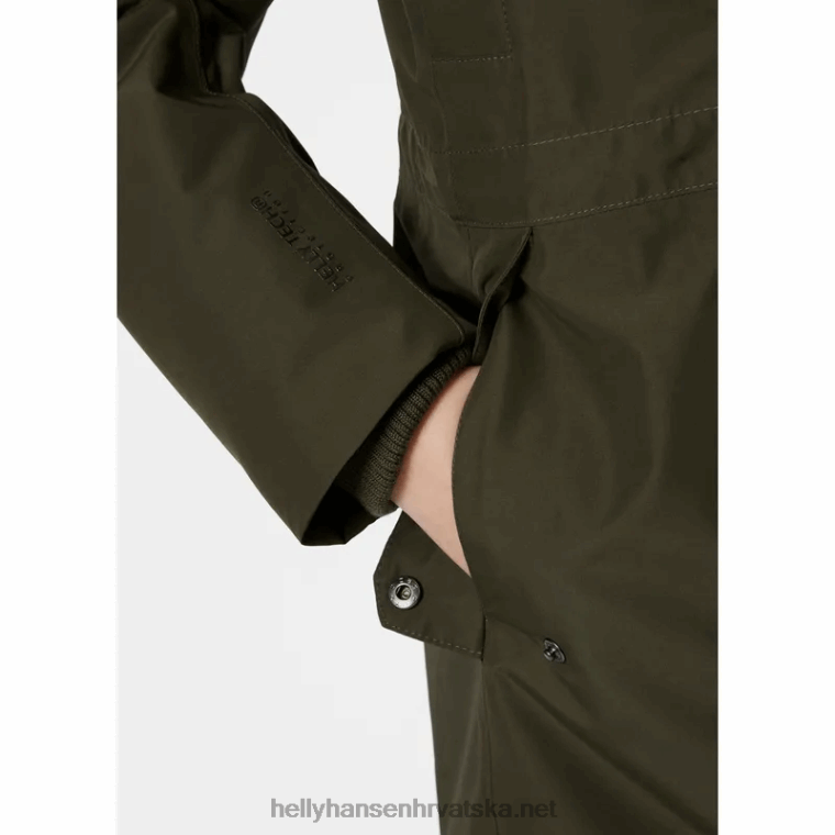 J0HV1629 ženska Mayen vodootporna parka žene Helly-Hansen mornarica