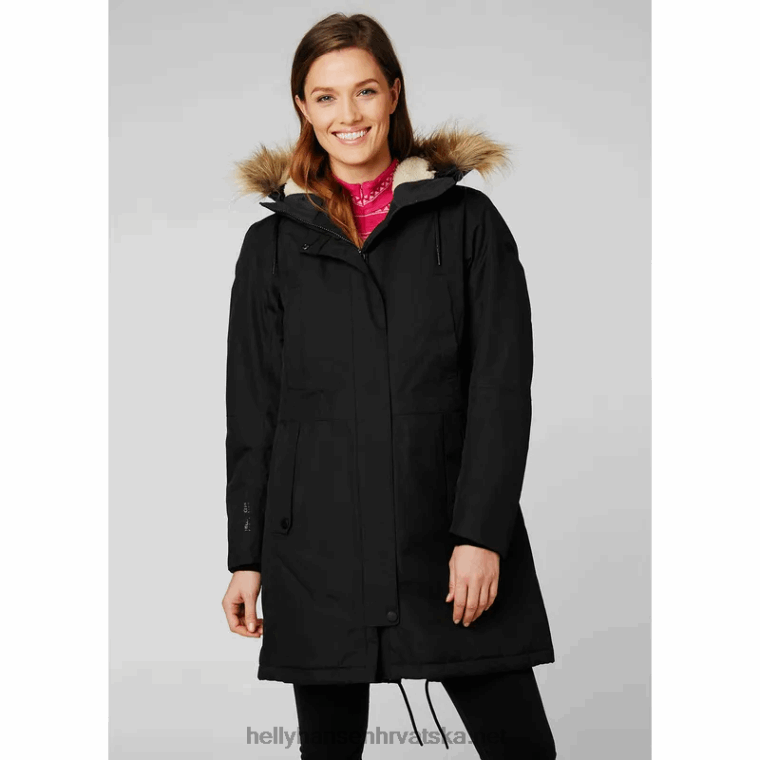 J0HV1631 ženska Mayen vodootporna parka žene Helly-Hansen Crvena