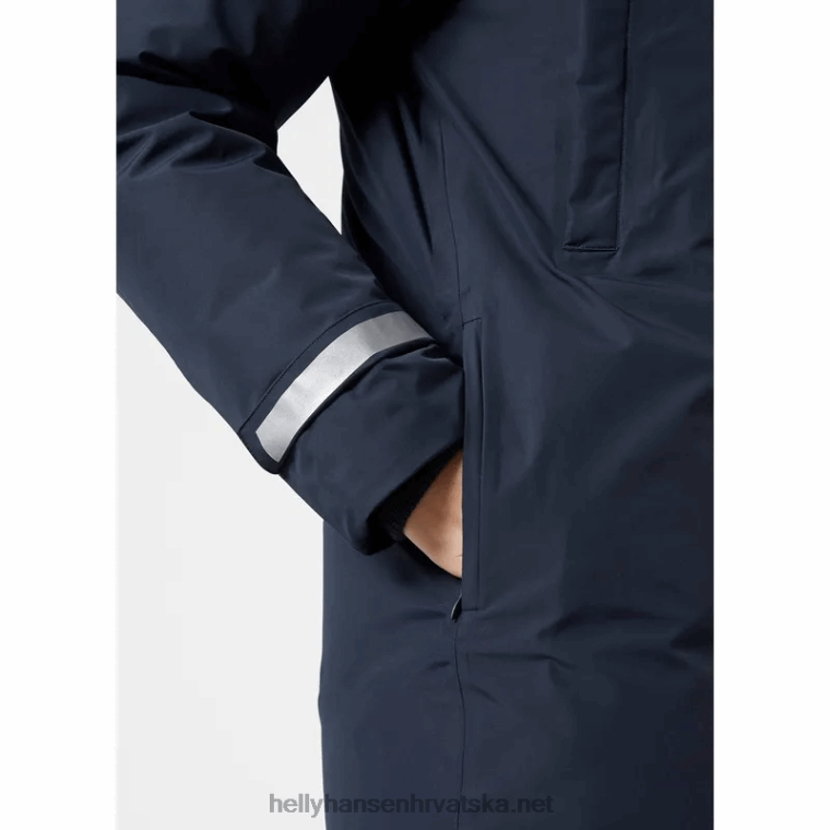 J0HV2644 w bouvet donji kaput žene Helly-Hansen crno