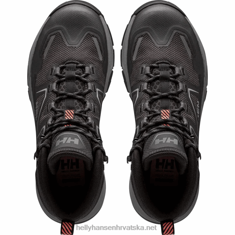 J0HV2113 ženske planinarske cipele cascade srednje visine žene Helly-Hansen najtamniji spr