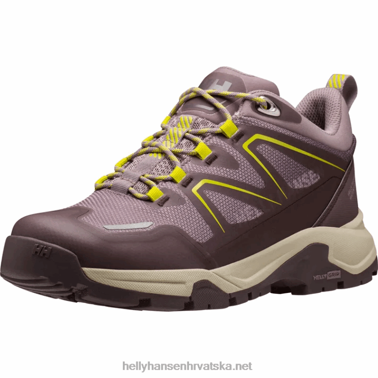 J0HV2115 ženske kaskadne cipele za planinarenje Helly Tech s niskim izrezom žene Helly-Hansen kanjon/ro