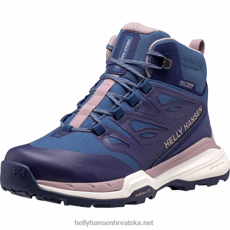 J0HV2119 ženske planinarske cipele traverse žene Helly-Hansen ametist
